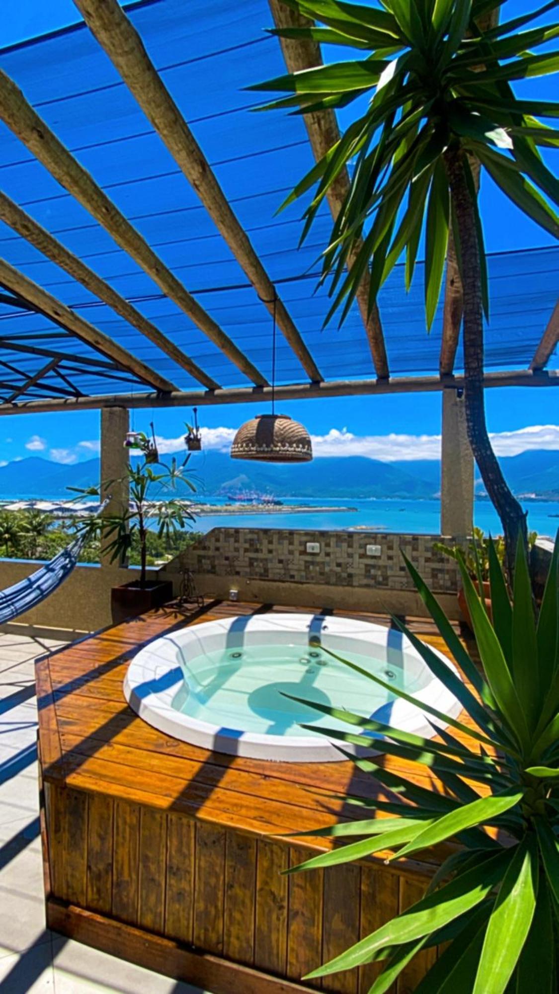 Casa De Praia Com Vista Para O Mar Sao Sebastiao  Exterior photo